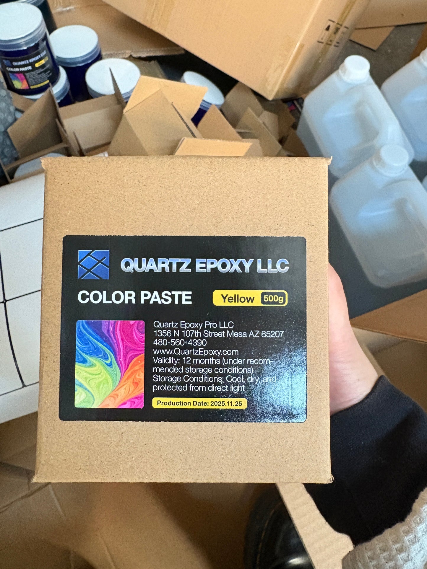 Epoxy Color Paste